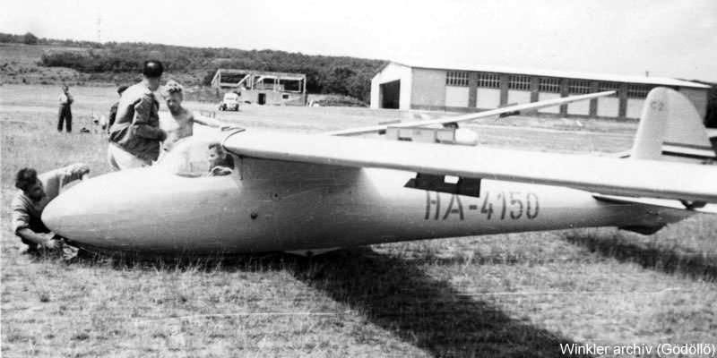 Kép a HA-4150 lajstromú gépről.