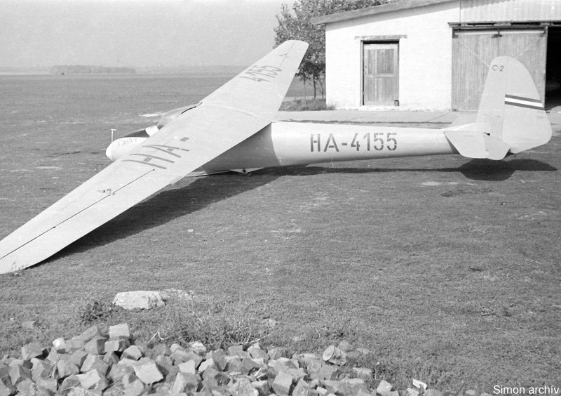 Kép a HA-4155 lajstromú gépről.