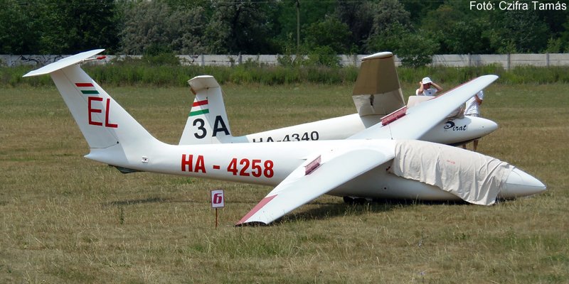 Kép a HA-4258 lajstromú gépről.