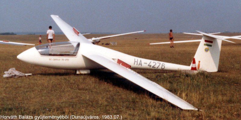 Kép a HA-4276 lajstromú gépről.