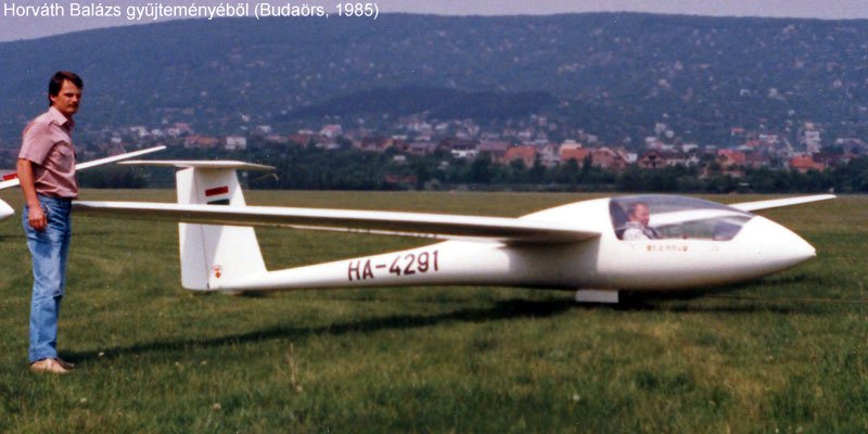 Kép a HA-4291 lajstromú gépről.