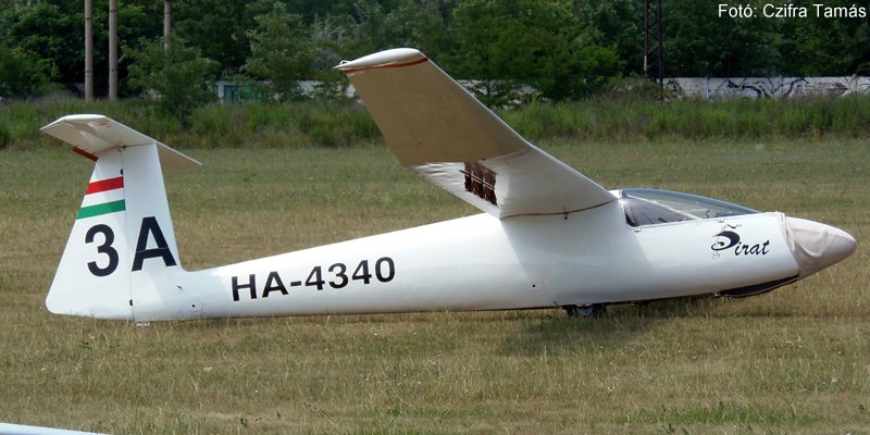 Kép a HA-4340 lajstromú gépről.