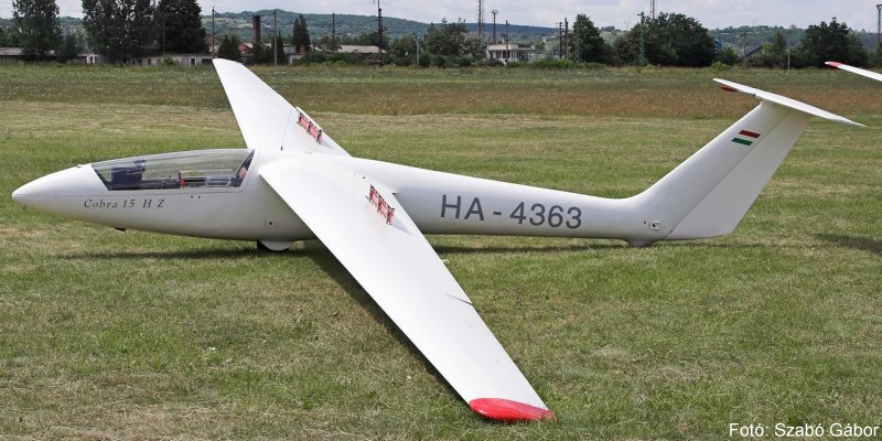 Kép a HA-4363 lajstromú gépről.