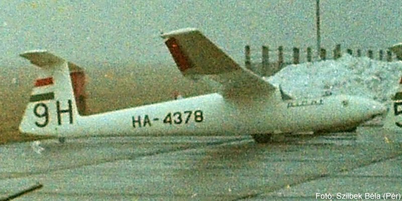 Kép a HA-4378 lajstromú gépről.