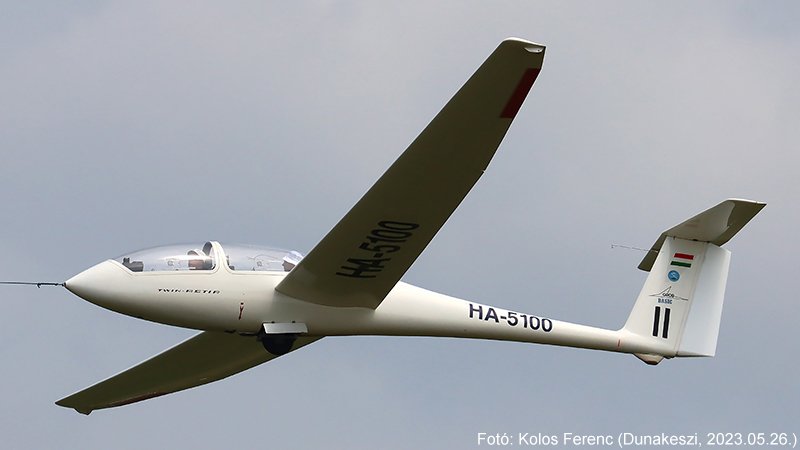 Kép a HA-5100 lajstromú gépről.