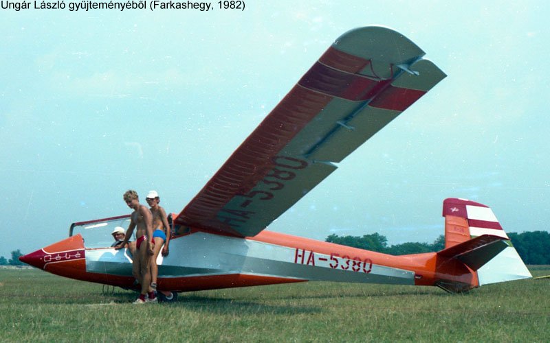 Kép a HA-5380 lajstromú gépről.